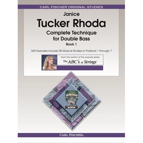 Complete Technique for Double Bass, Book 1 by Janice Tucker Rhoda