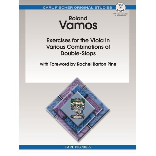 Exercises For Viola Various Combinations Double Stops (Softcover Book/DVD) Book