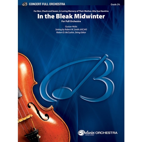 In The Bleak Midwinter Full Orchestra Gr 3.5