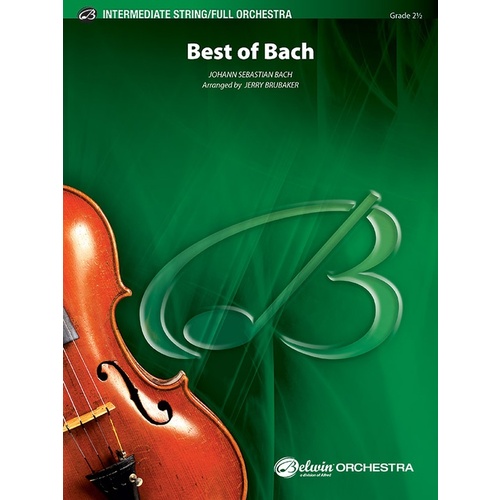 Best Of Bach Full Orchestra Gr 2.5