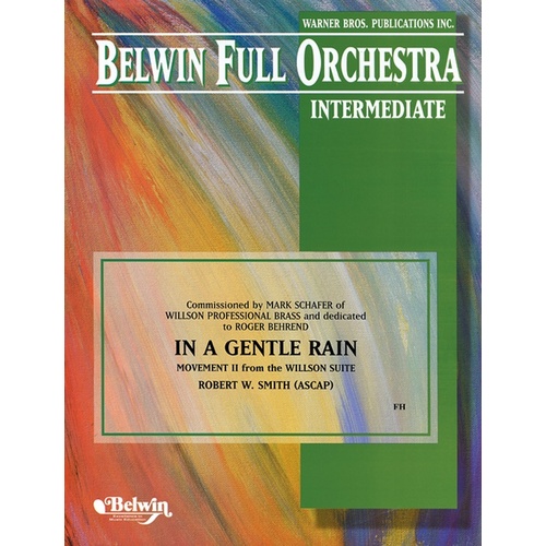 In A Gentle Rain Full Orchestra Gr 2.5