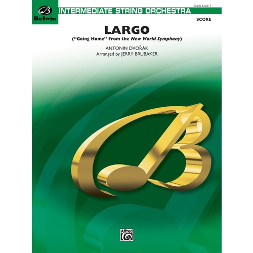 Largo From New World Symphony Full Orchestra Gr 2.5 Score