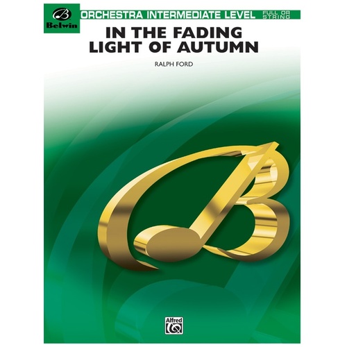 In The Fading Light Of Autumn Full Orchestra Gr 2.5