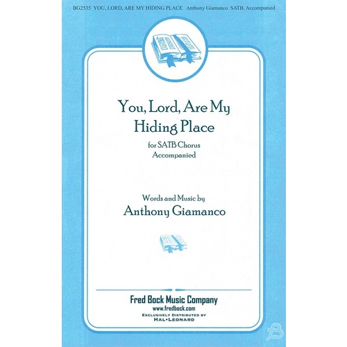 You Lord Are My Hiding Place SATB Book