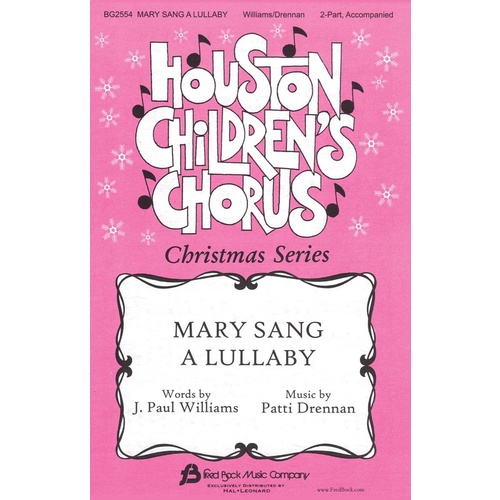 Mary Sang A Lullaby 2Pt Book