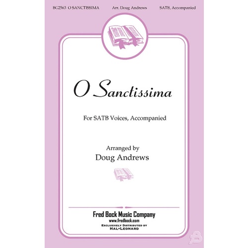 O Sanctissima SATB (Pod) Book