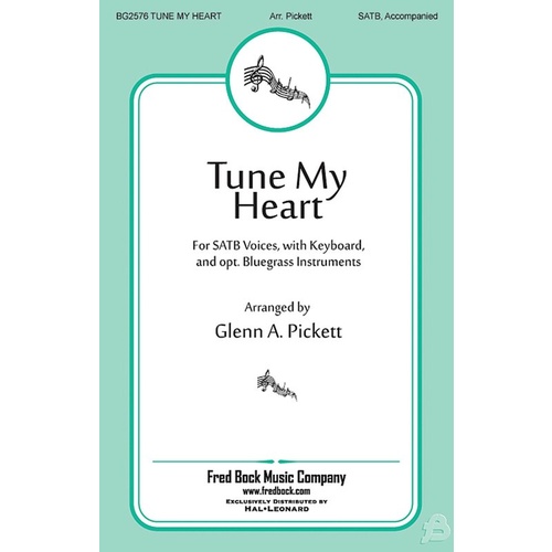 Tune My Heart SATB Book