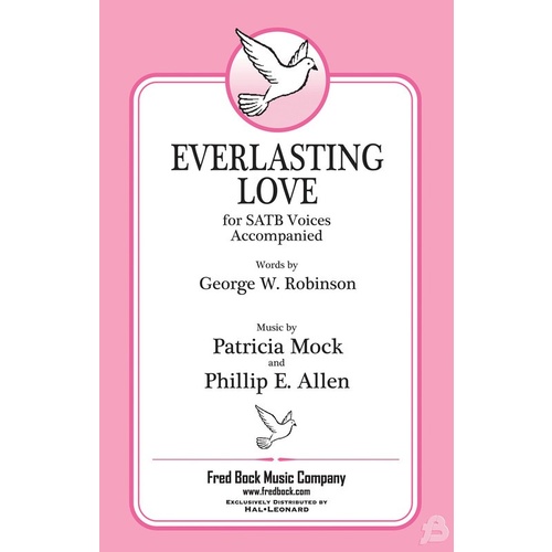 Everlasting Love SATB Book