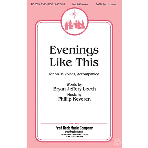 Evenings Like This SATB Book