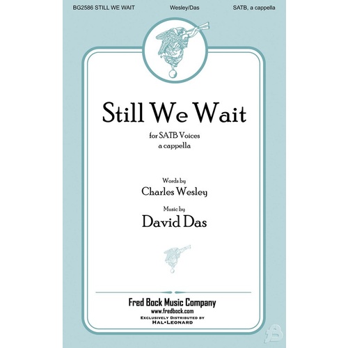 Still We Wait SATB Book