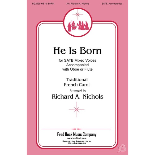 He Is Born SATB Book