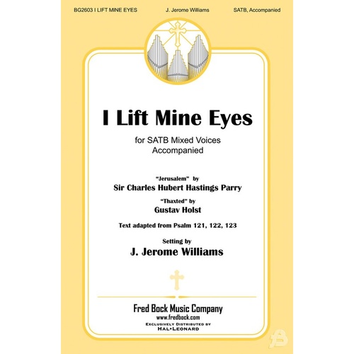 I Lift Mine Eyes SATB Book
