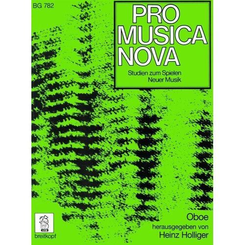 Pro Musica Nova Studies For Oboe (Softcover Book)