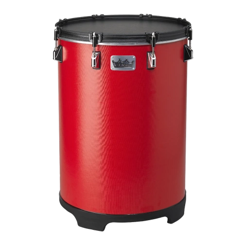 Remo 14 Inch Bahia Bass Drum - Key-Tuned, Gypsy Red