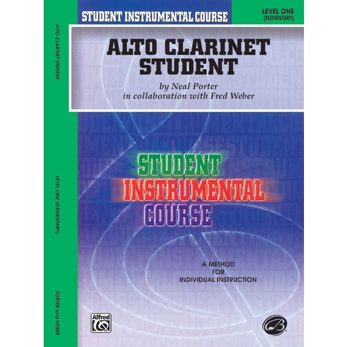 Alto Clarinet Student Book 1