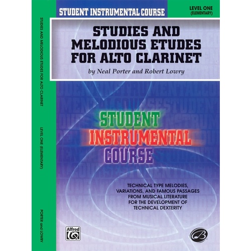 Studies and Etudes for Clarinet 1