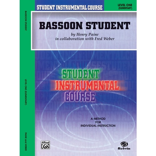 Bassoon Student Book 1 Updated