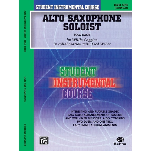 Alto Sax Soloist Book 1 (Updated)