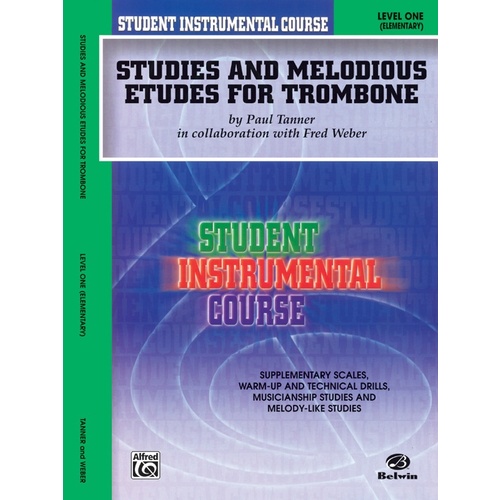 Studies and Etudes for Trombone TB 1 (Updated)