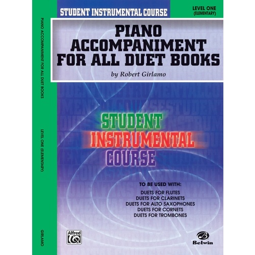 Piano Acc For All Duet Book 1
