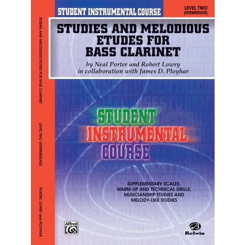 Studies and Etudes for Bass Clarinet Volume 2