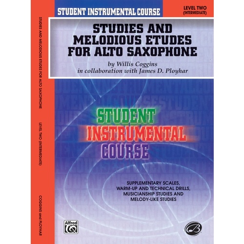 Studies and Etudes A Sax 2 Sheet Music