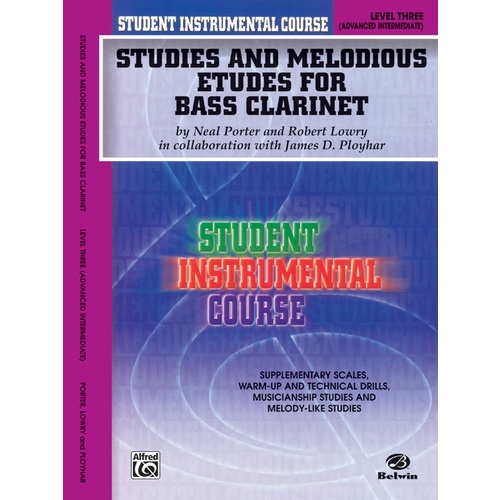 Studies And Etudes Bass Clarinet 3 U