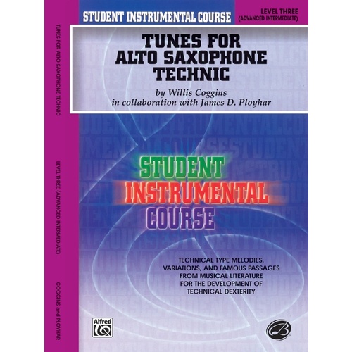 Tunes for Technic A Sax 3 - Saxophone Sheet Music