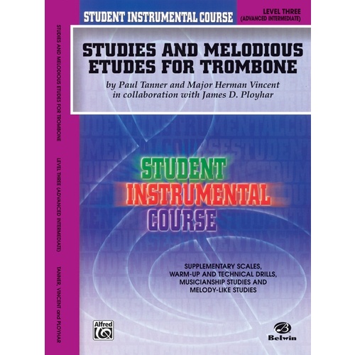 Studies and Etudes TB 3 (Updated) - Trombone Sheet Music