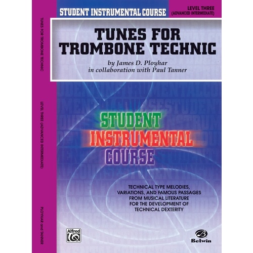 Tunes for Technic Trombone Sheet Music 3 TB Updated