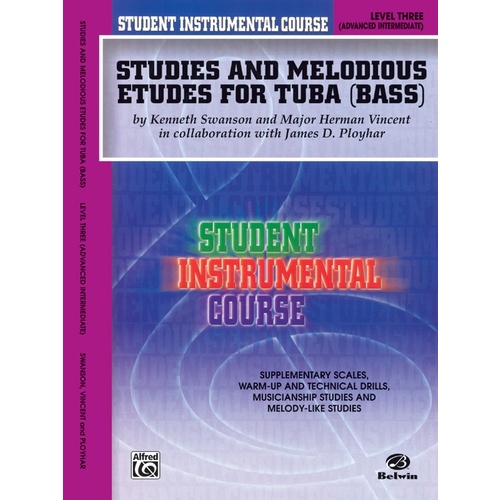 Studies and Etudes Tuba 3 Sheet Music