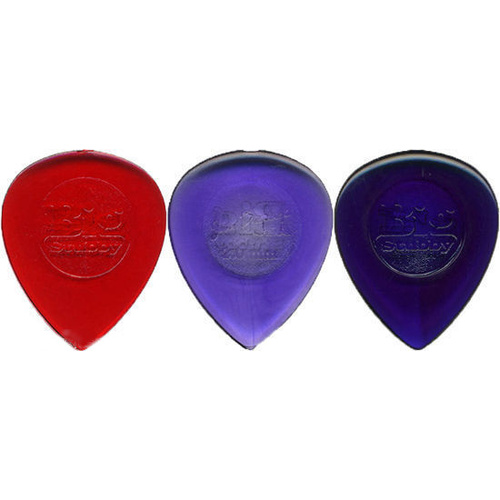 9 x Jim Dunlop Big Stubby Guitar Picks Mixed 1mm, 2mm or 3mm Made in USA