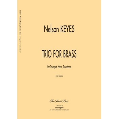 Trio For Brass Trumpet French Horn Trombone Book