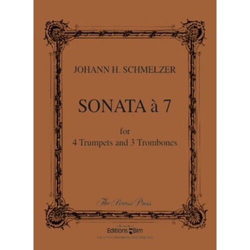 Sonata A 7 For 2 Trumpet 3 Trombone Book
