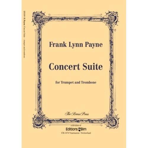 Concert Suite C Trumpet And Trombone Book