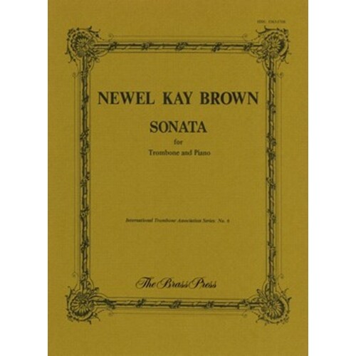 Sonata Trombone Piano Book