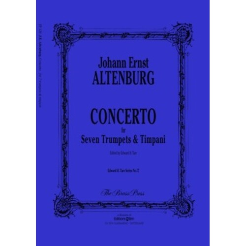 Concerto For 7 Trumpet (5 Trumpet 2 French Horn) And Timpani Book