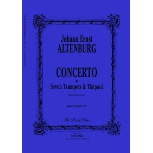 Concerto For 7 Trumpet (5 Trumpet 2 French Horn) And Timpani Book