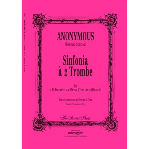 Sinfonia A 2 Trombe 2 Trumpets Book