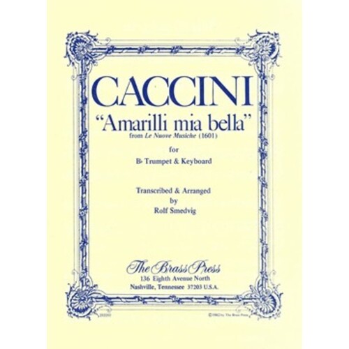 Amarilli Mia Bella