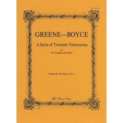 Suite Of Trumpet Voluntaries In D Book