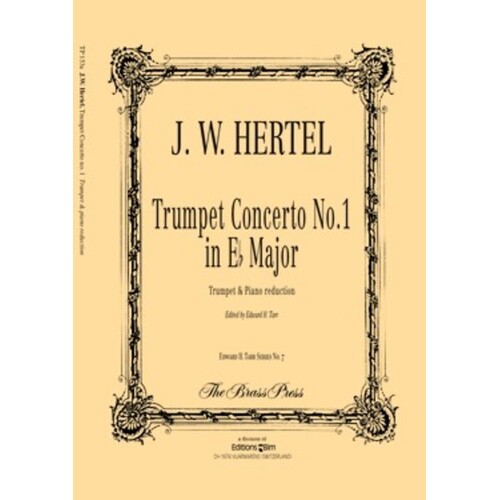 Concerto No 1 In E Flat Trumpet Piano Book