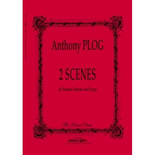2 Scenes Trumpet Soprano Voice And Organ Book