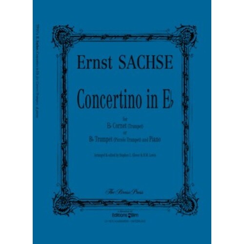 Concertino E Flat Trumpet Piano Book