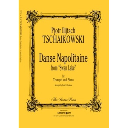 Danse Napolitaine From Swan Lake Trumpet Piano Book