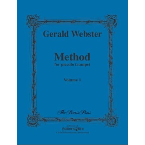 Piccolo Trumpet Method Book 1 Book