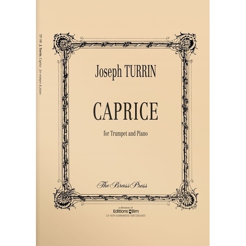 Caprice B Flat Or C Trumpet Book