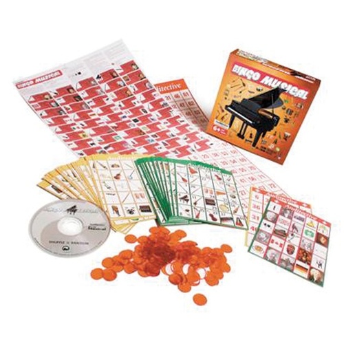 Musical Inst Bingo + CD & Case