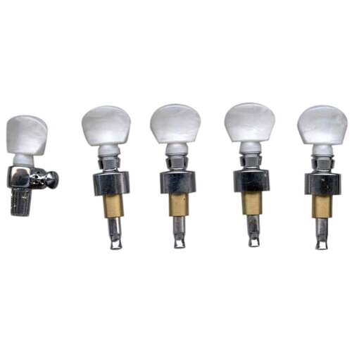 AMS BJ5 Banjo Machine Heads 5 String Chrome
