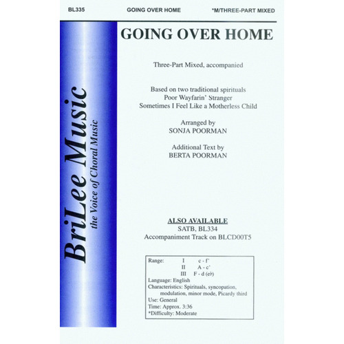 Going Over Home SATB